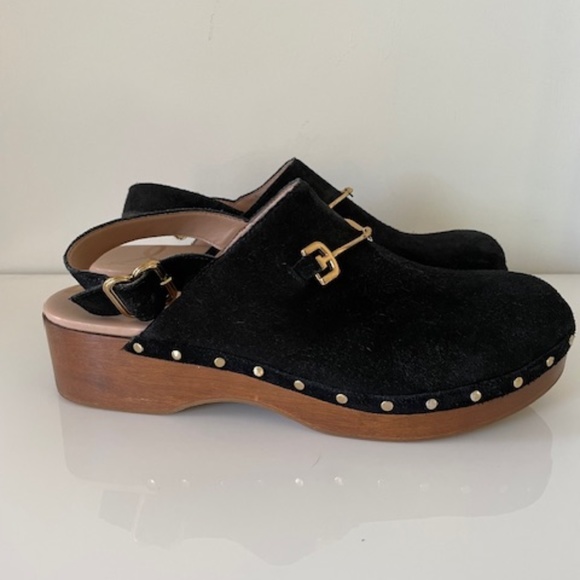 Sam Edelman Hilda Lux Suede Clogs - Picture 5 of 12